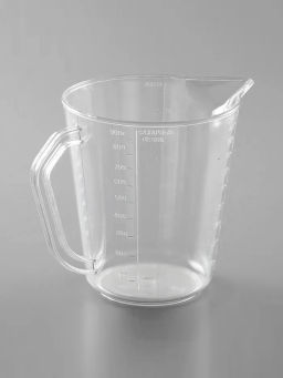 Кружка мерная 1л (прозрачный)