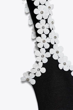 FLORAL HARDWARE STRETCH DRESS - Zara фото 16