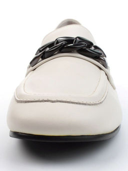 03-DCO117-2 BEIGE Лоферы женские (натуральная кожа)