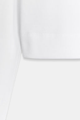 BOAT NECK T-SHIRT - Zara фото 7