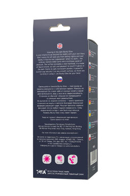 Фаллоимитатор, светящийся в темноте, Beyond by Toyfa Bucky Glow, силикон, розовый, 14 см