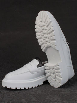 03-PDD178-5 LT. GRAY Полуботинки женские (натуральная кожа)