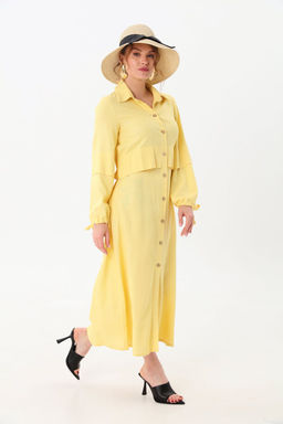 Платье NIKVA н944-3 лимонный  фото 8