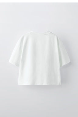 RAISED SLOGAN T-SHIRT - Zara фото 5