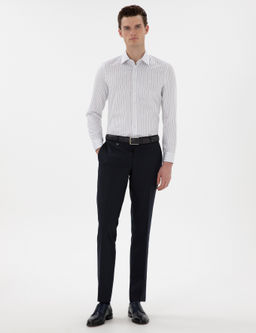 Lacivert Slim Fit Kuma_ Pantolon