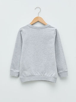 Bisiklet Yaka Y?lba?? Temal? Uzun Kollu Erkek ?ocuk Sweatshirt - Waikiki фото 2