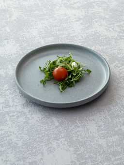 Тарелка плоская D21,5 серый керамика