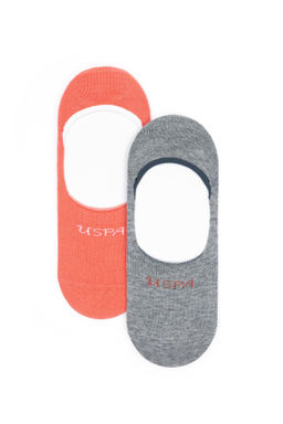 Женские носки-балерины из двух пар