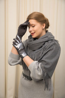 Перчатки из полиэстера с резинкой на запястье