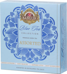 BASILUR. Tea Blue. Assorted карт.упаковка, 40 пак.