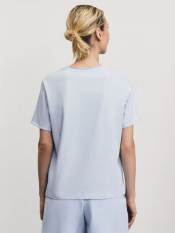 Хлопковая футболка прямого кроя / Zarina  фото 5