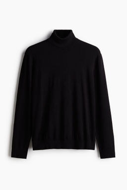 Jersey de cuello alto en punto fino Slim Fit - H&m фото 7