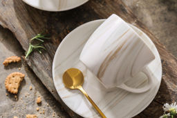 Чашка с блюдцем The Royal Marble, 0,25 л - Home & Style фото 4