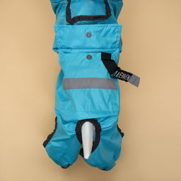 Комбинезон для собак, демисезонный с козырьком, размер 3ХL (ДС 50, Ог 67, ОШ 51 см), голубой 93812 - Simaland фото 19