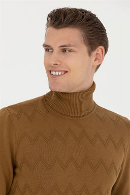 Мужской легкий свитер цвета хаки - U.s. polo assn фото 2