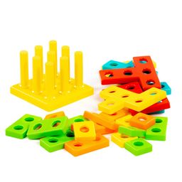 Игрушка развивающая 3D пазл №1 (23 элемента) (в сеточке) - Полесье фото 12