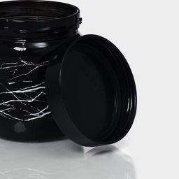 Банка для сыпучих «Марбл», 425 мл, стекло