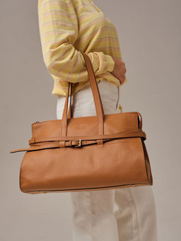 Сумка Rumi DBR 31152 коричневый лист фото 8