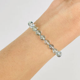 Браслет регулируемый из голубого Топаза от 16 см