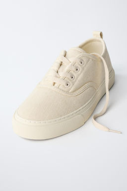 LACE-UP PLIMSOLLS - Zara фото 10