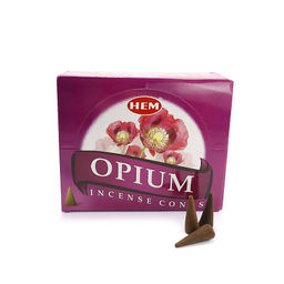 Благовония конусы HEM Opium Опиум уп-12шт