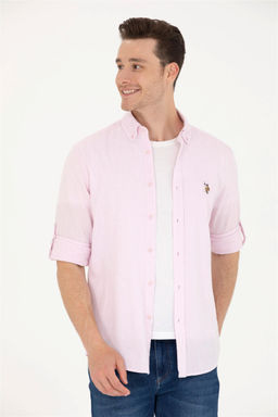 U. S. Polo Assn Мужская рубашка с длинным рукавом Magnolia - U.s. polo assn фото 8