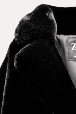 FAUX FUR COAT - Zara фото 7
