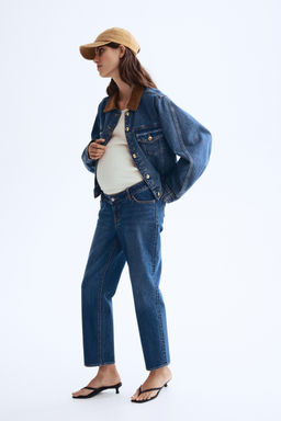 MAMA Before & After Straight Low Ankle Jeans - H&m фото 5