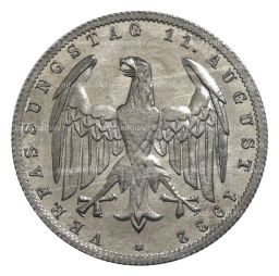 3 марки 1922 года Е Германия 3-я годовщина Веймарской конституции