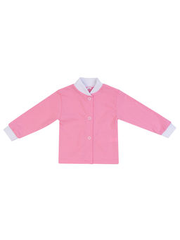 Кофточка ясельная розовая 100к (62, 40)