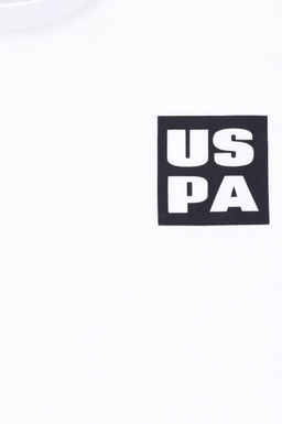 Белая базовая футболка для мальчика Неожиданная скидка в корзине - U.s. polo assn фото 4