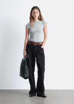 Camiseta ajustada con mangas ragl?n - H&m фото 3