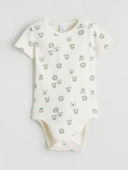 Bask?l? Erkek Bebek ??t??tl? Body 2li