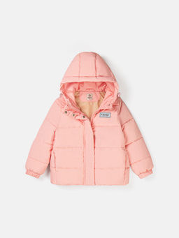 Куртка демисезонная дутая "Персик"