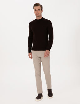 Ta_ Slim Fit Kanvas Pantolon
