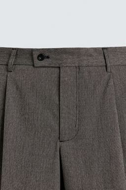 BERMUDA CARGO RELAXED WIDE FIT / Tostado oscuro