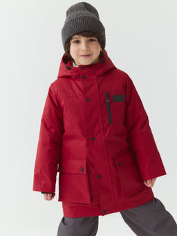 Парка демисезонная Томат - Bungly фото 2