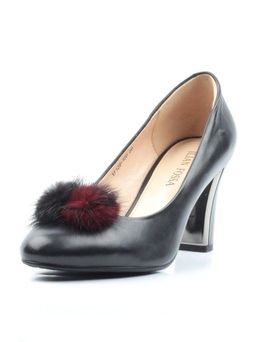 06-YF139-100 BLACK Туфли женские (натуральная кожа) - Фабричный китай фото 6