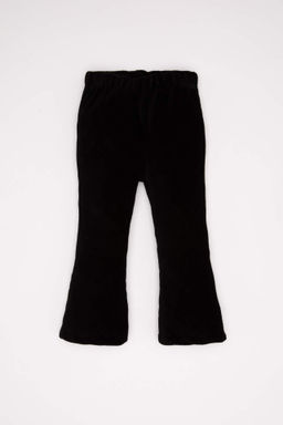 K?z Bebek Ispanyol Paca Fitilli Kadife Tayt - Defacto фото 2