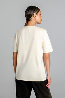 Арт. 31134 Футболка женская 44-52 (5 шт) Цвет:бежевый - Калинка фото 6