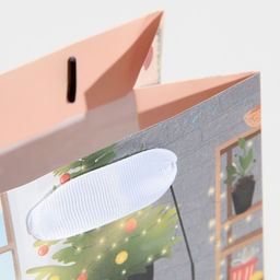 Пакет ламинированный квадратный Счастье, 14 14 9 см - Дарите счастье фото 5