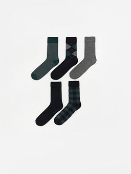 Desenli Erkek Soket ?orap 5li