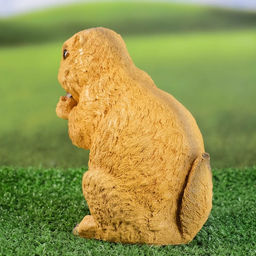 Садовая фигура "Бурундук с орешком" 17см