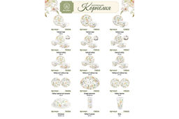 Набор тарелок для закуски 2 пр. 20,5*20,5*1,5 см Корнелия NEW BONE CHINA - Elan gallery фото 7