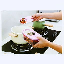 Домашняя мода Банка для сыпучих продуктов акриловая 0,8л 19х10см h7см, набор 2 штуки, розовый (Китай)  фото 5