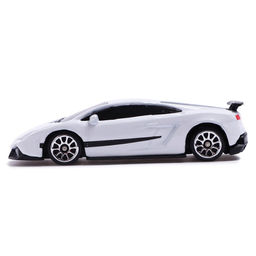 Машина металлическая LAMBORGHINI GALLARDO LP 570-4 SUPERLEGGERA,1:64, цвет белый - АвтоГрад фото 2