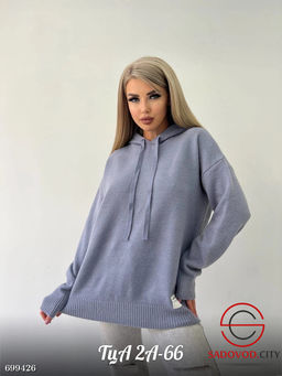 Женский удлиненный свитер