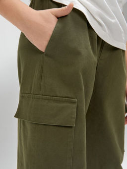 ACOOLA / Брюки детские для девочек Jordan_pn хаки  фото 3