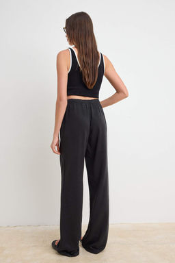 Bej More Sustainable %100 Tencel Beli Lastikli Yuksek Bel Jeans TWOSS24JE00203 - Trendyolmilla фото 42
