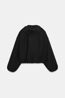 BOMBER JACKET WITH DETACHABLE SCARF - Zara фото 17